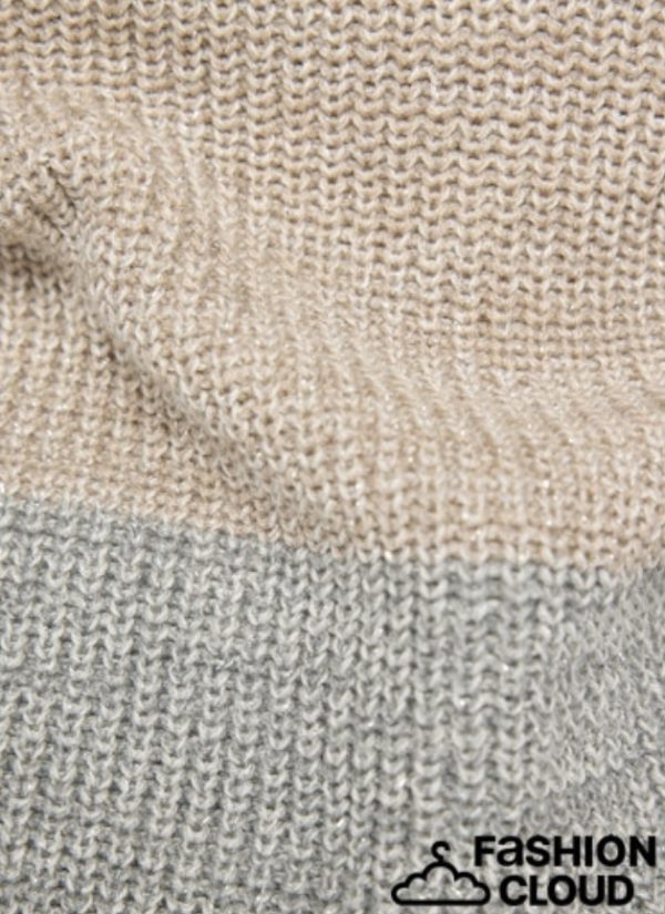 Rabe Lurex Jumper Sand.         55-121629 - Image 5
