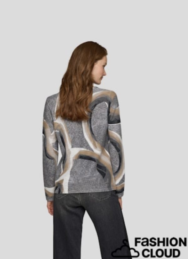 Rabe Fashion Jumper Slate.         55-121628 - Image 4