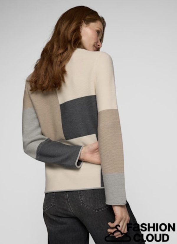 Rabe Stripe Jumper Slate.           55-121630 - Image 5