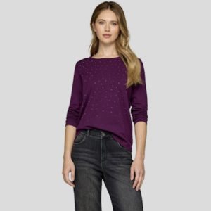 Rabe Sequence Top Plum.        55-222305