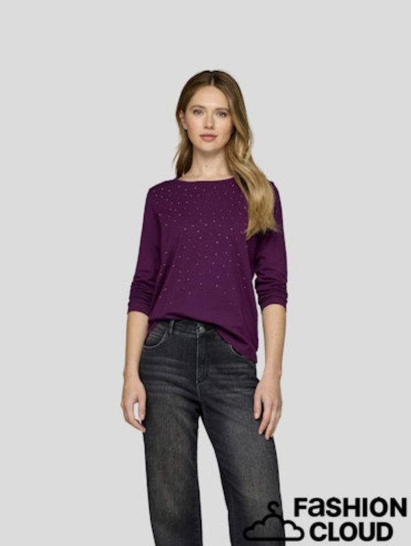 Rabe Sequence Top Plum.        55-222305