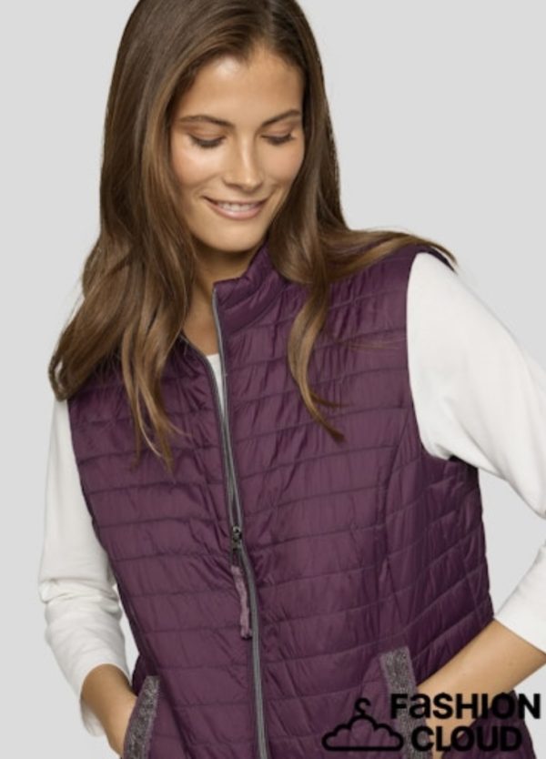 Rabe Gilet Plum.        55-222870 - Image 3