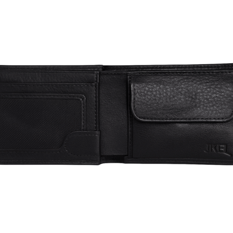 Jkel Leather Wallet RFID Block Black.              Kbw13/Blk - Image 3