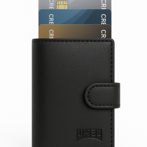 Jkel Rfid Pop Up Wallet Black.      S-5/Blk