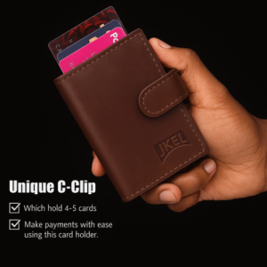 Jkel Rfid Pop Up Wallet Brown.           S-6/Brn