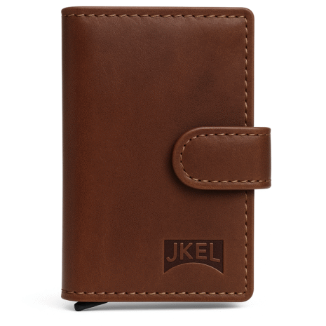 Jkel Rfid Pop Up Wallet Brown.           S-6/Brn - Image 2