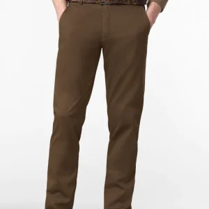 Meyer Oslo Stretch Cotton Slacks Cognac.                  2-5654