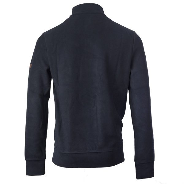 Mineral Kentucky 1/4 zip Ribbed Navy.            Ml301000a/Nvy - Image 4