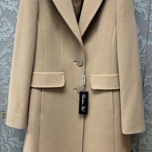 Christina Felix Wool Coat Camel.              592-4490