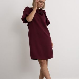 Short Rose Dress Wine.         65565/Wne