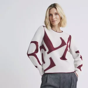 Rabe 2 Tone Jumper Wine.           55-224610