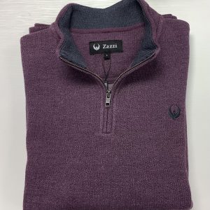 Zazzi 1/4 Zip Fleece Berry.        Bg-1002/Ber