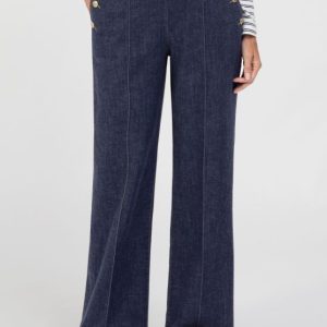 Bianca Parigi Wide Leg Jeans Dark Wash. 70006