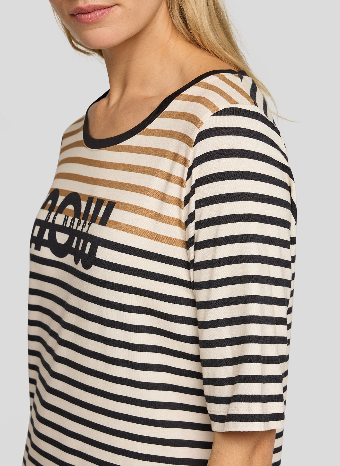 Rabe Stripe T-Shirt Black. 56-115366 - Image 3