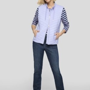 Rabe Quilted Gilet Lilac. 56-114870