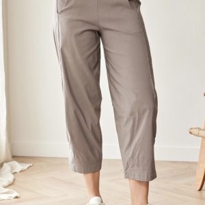 Peruzzi Classic Slouch Trousers Taupe. S26503l