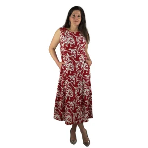 MXO Sun Dress Red. S31986