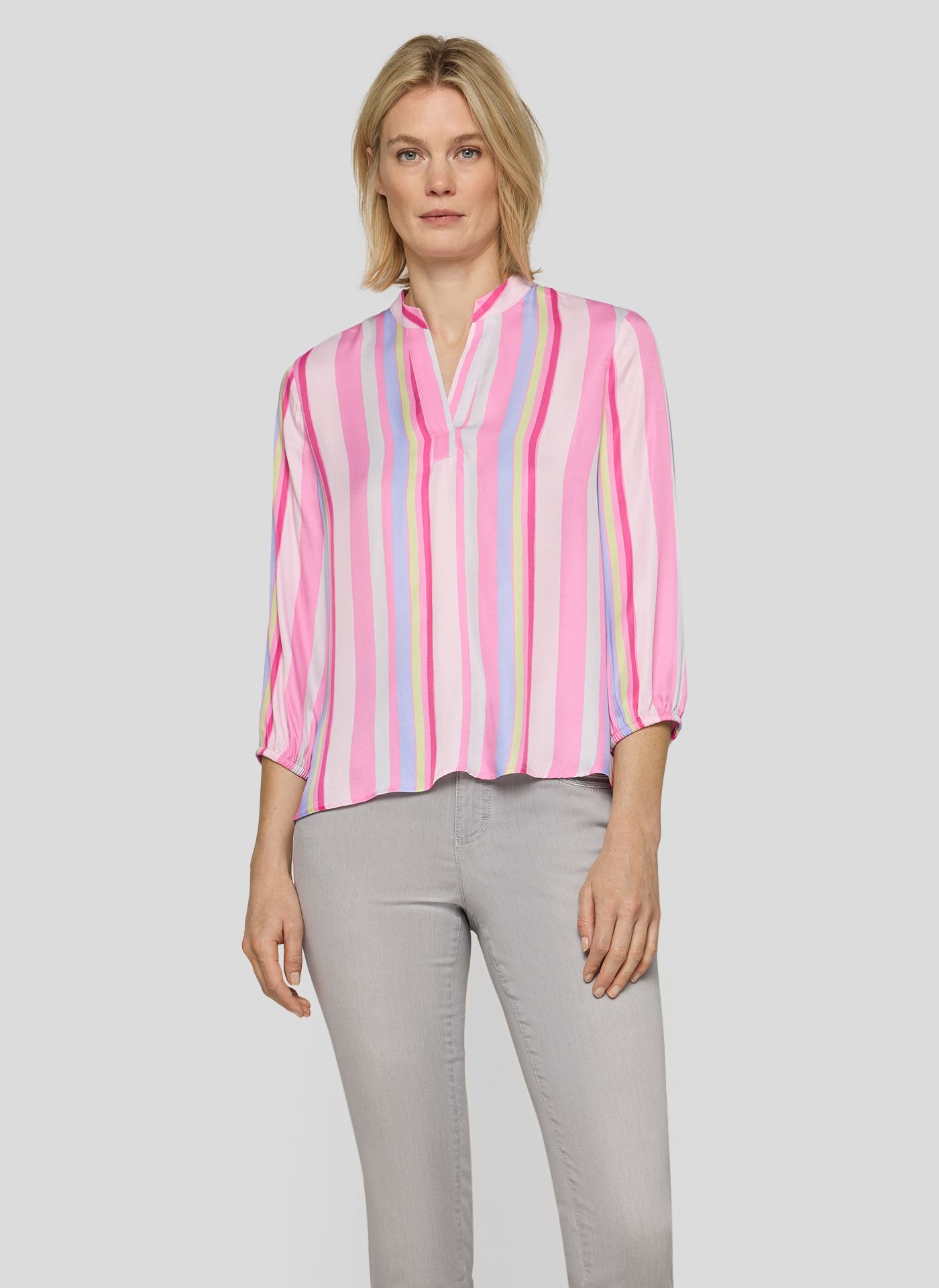 Rabe Stripe Blouse Pink. 56-117104 - Image 2