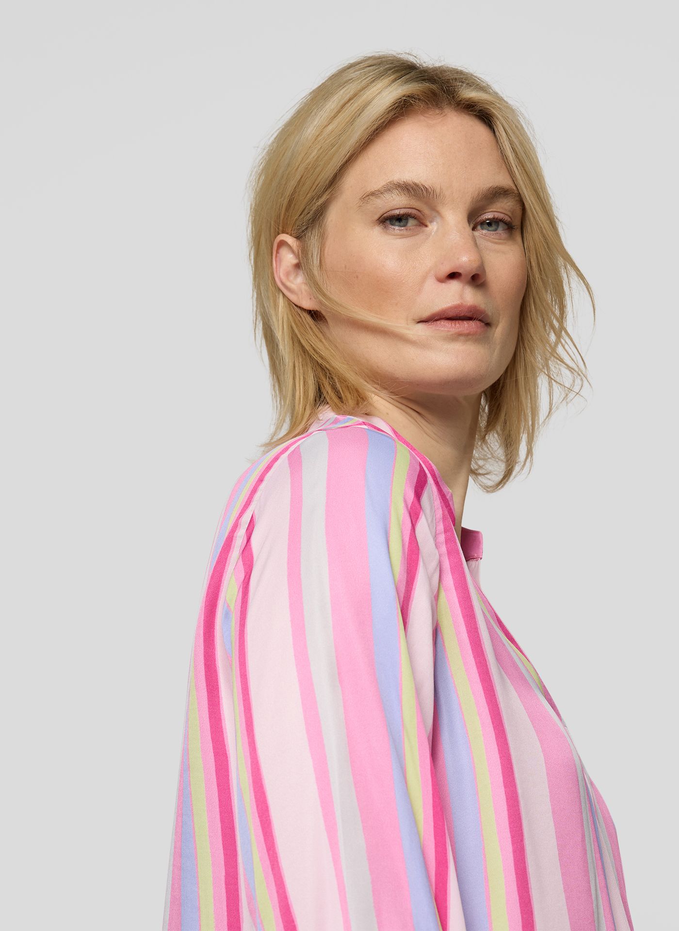 Rabe Stripe Blouse Pink. 56-117104 - Image 5