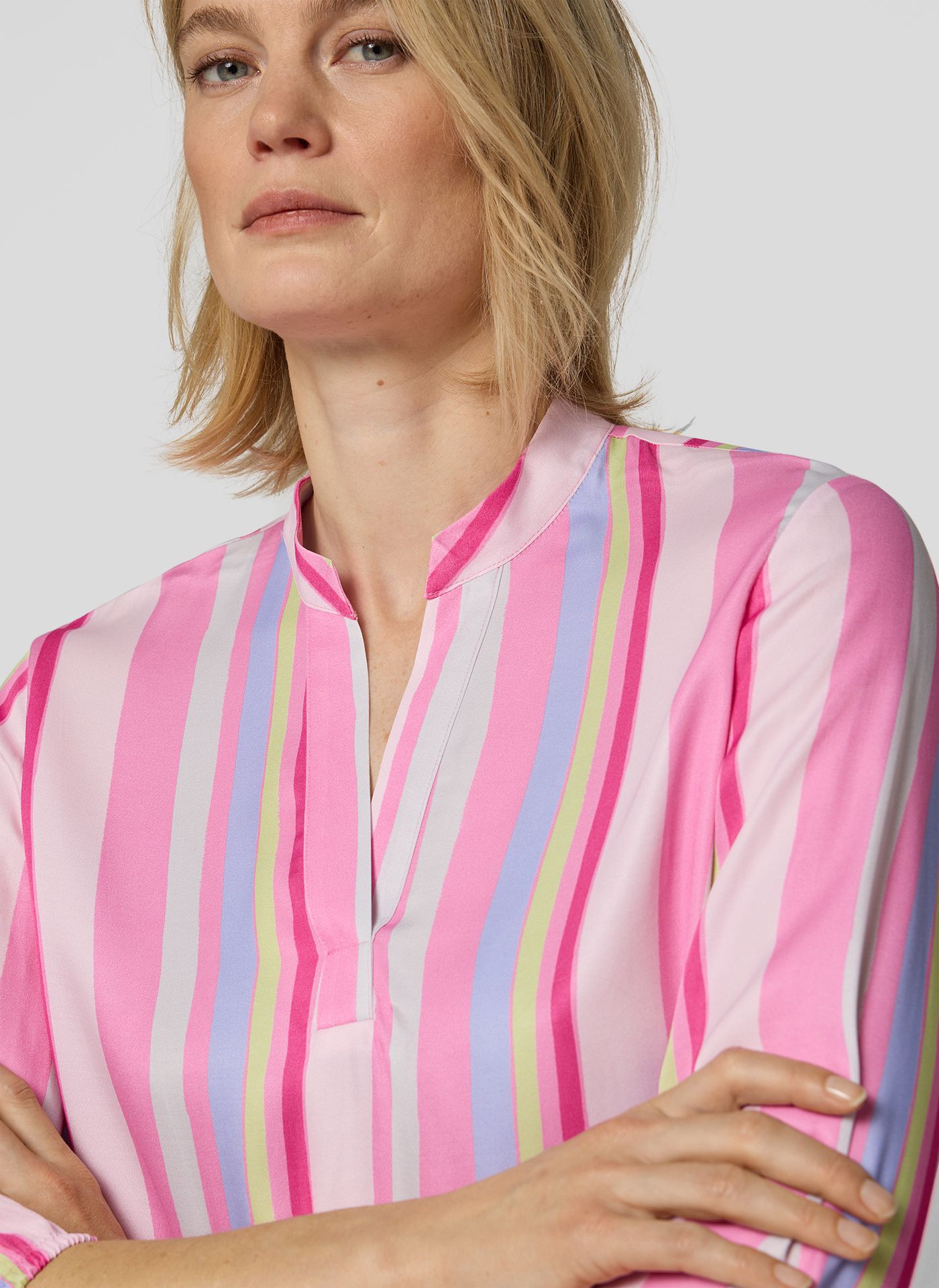 Rabe Stripe Blouse Pink. 56-117104 - Image 4