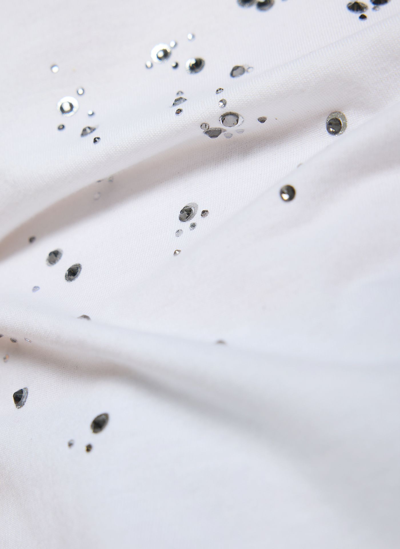 Rabe Silver Stud Plain T-Shirt White. 56-117311 - Image 6