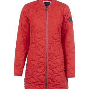 S'Questo Light Quilted Jacket Coral. 6120-505843