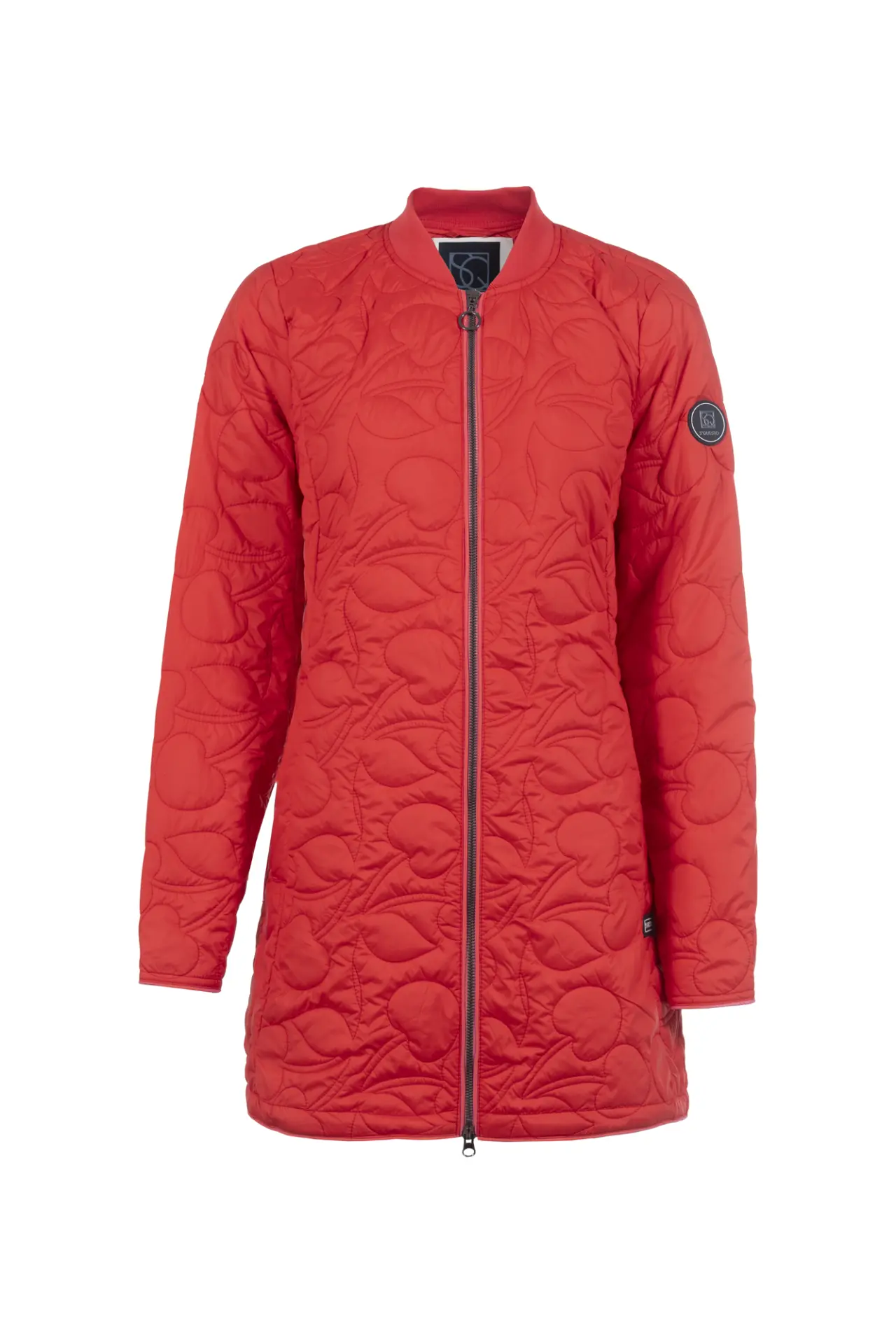 S'Questo Light Quilted Jacket Coral. 6120-505843