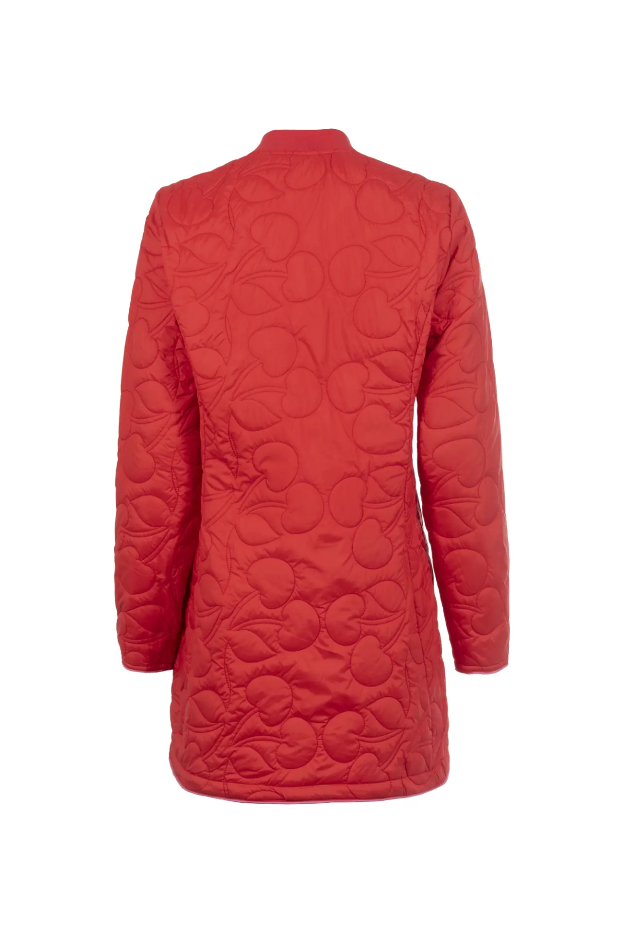 S'Questo Light Quilted Jacket Coral. 6120-505843 - Image 2