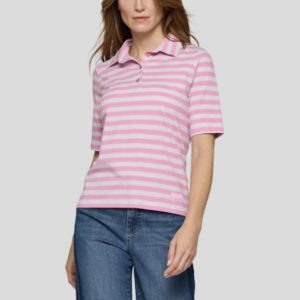 Rabe Striped Polo Top Pink. 56-117385