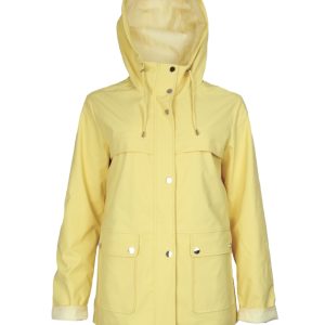 Julie Guerlande Rain Jacket Yellow.      67Jg2pb000