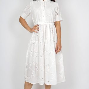 MXO Broided Dress Cream.          33219/Crm