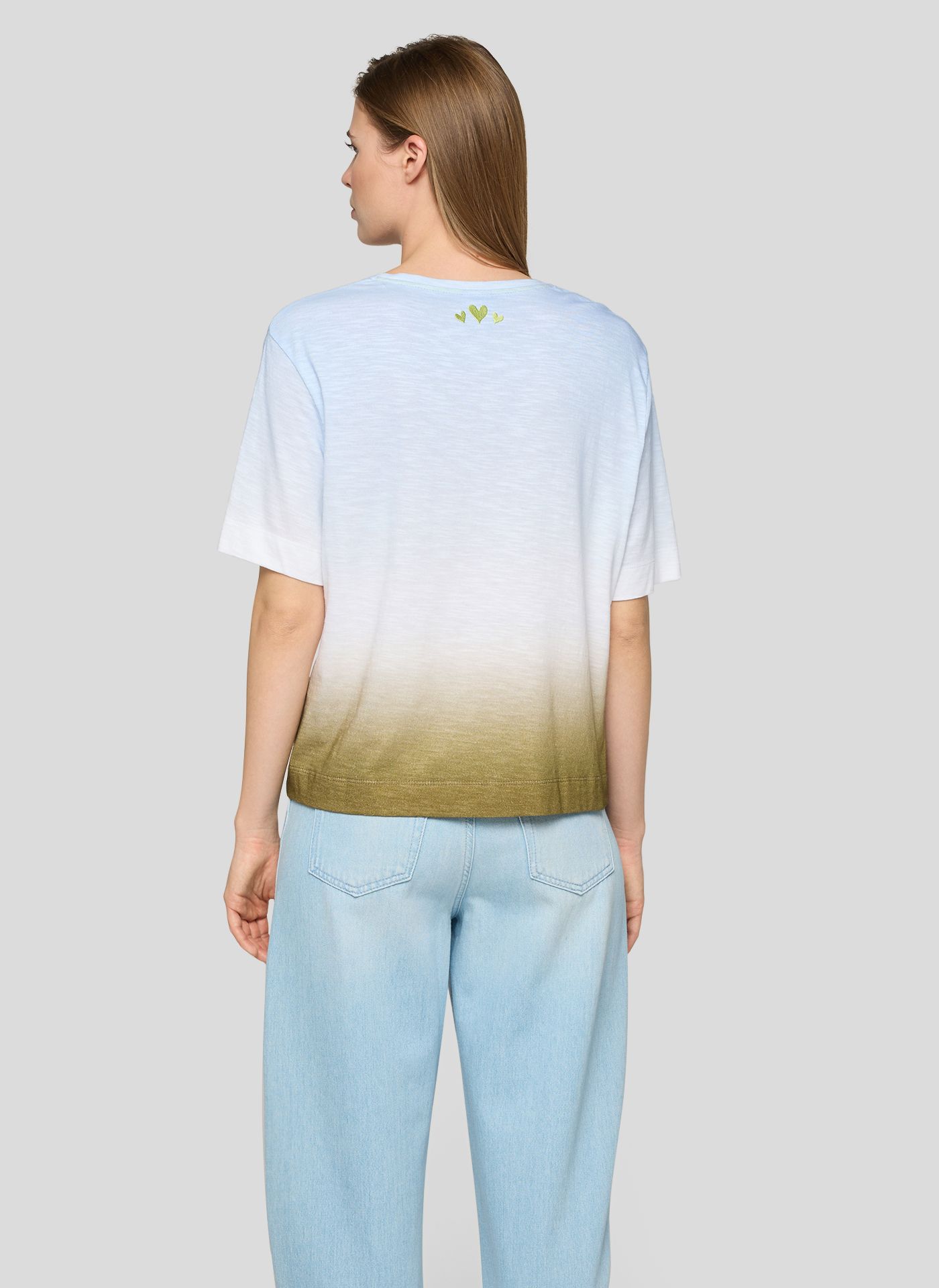 Rabe 2 Tone T-shirt Khaki. 56-122377 - Image 3