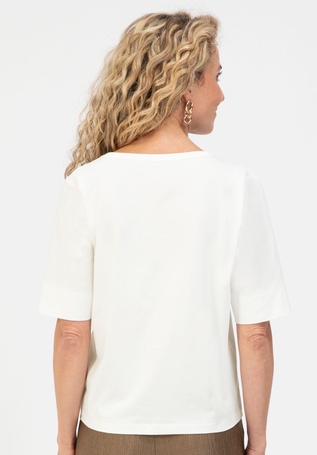 Bianca Dinia Flower Top Cream. 76055 - Image 3