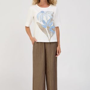 Bianca Dinia Flower Top Cream.       76055