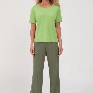 Bianca Rabea Lurex Top Lime.      78029