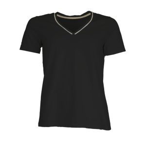 Julie Guerlande V/N T-Shirt Black.         67Jg2ts001
