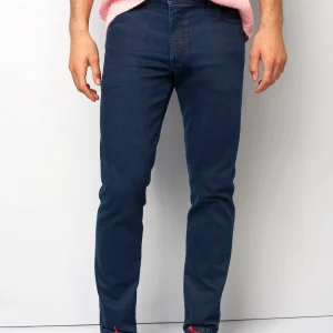 M5 Cotton & Tencel Jeans Dark Blue. 9-6272/18