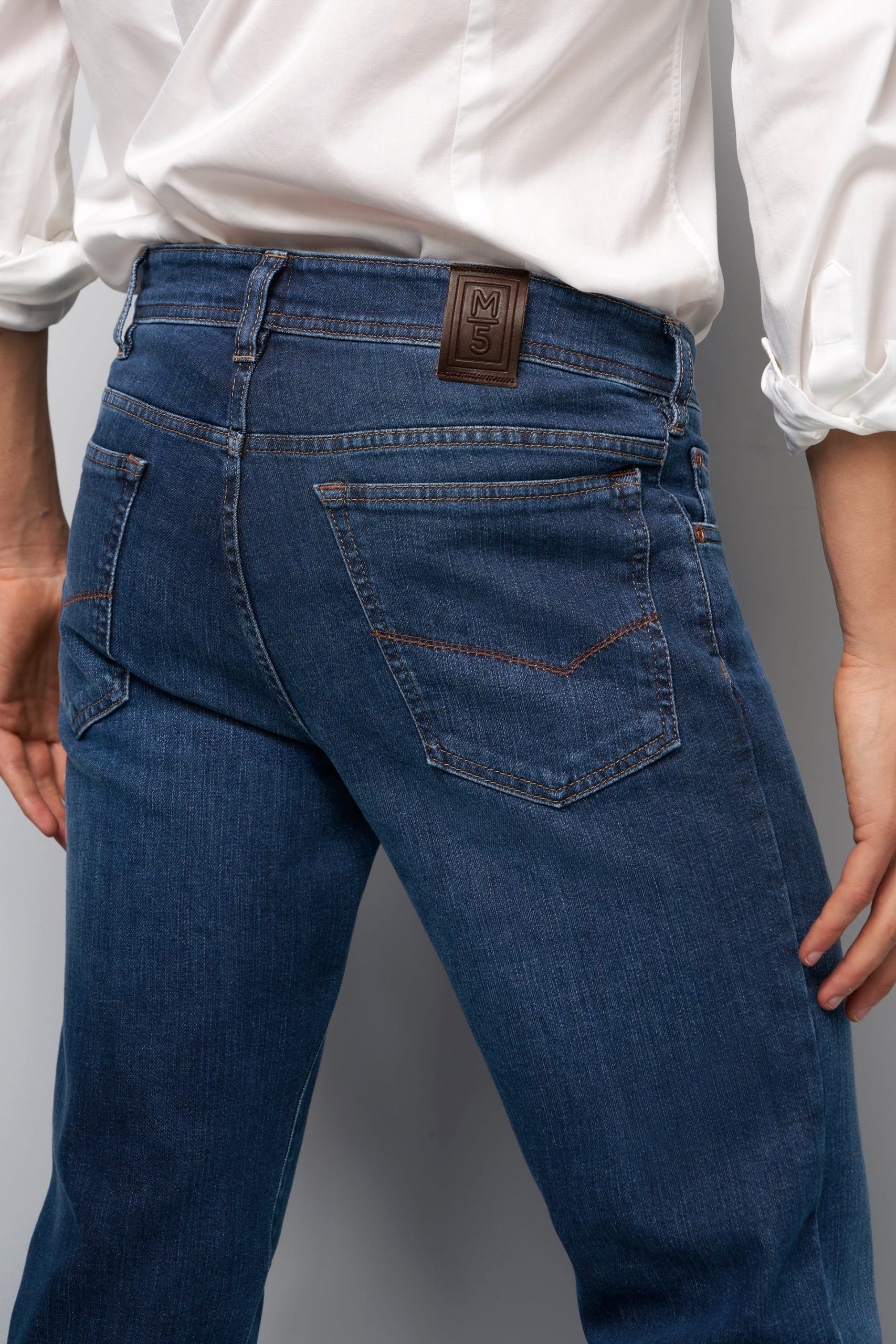 M5 Hand Finished Denims Blue Stone. 9-6291/17 - Image 3
