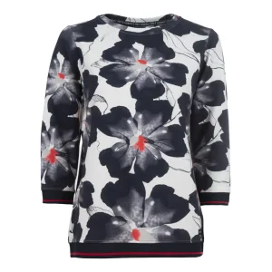 Sequesto Print Sweat Navy.        6210-505761