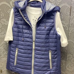 Yew Gilet Blue.          Wm360/Blu