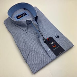 Zazzi Short Sleeve Shirt Blue.        9713/Blu