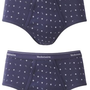 Vedoneire 2 Pack Executive Print Brief Navy.        Vdn2214/Nvy
