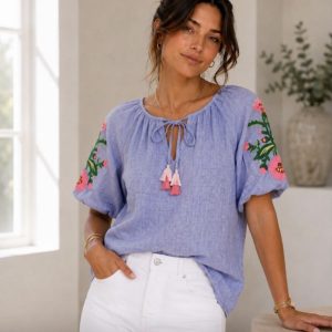 Millenium Top Blue.             3818/Blu