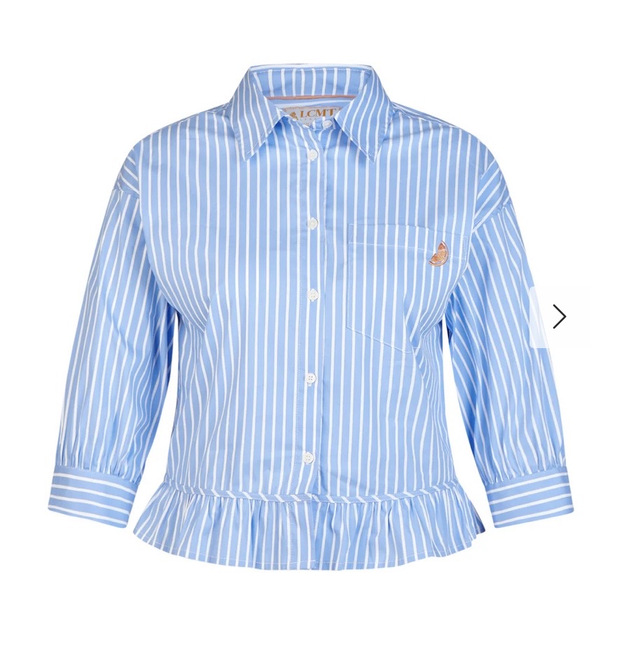 LMCT Frill Bottom Shirt Blue. 56-621107