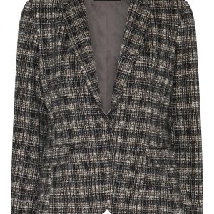 C-RO Check Blazer Brown. 3417/494