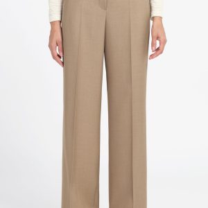 Bianca Parigi Wide Leg Trousers Camel. 80017
