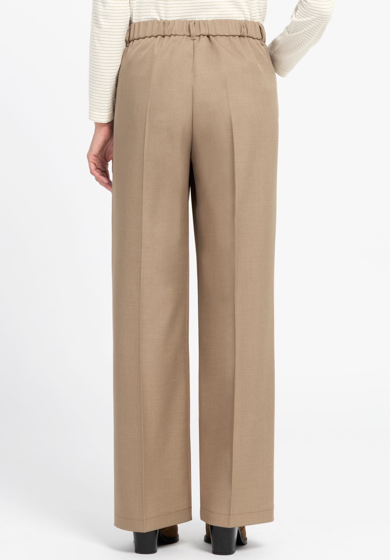 Bianca Parigi Wide Leg Trousers Camel. 80017 - Image 2