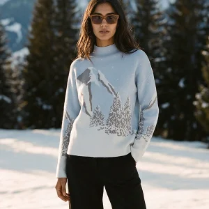 Alison Sheri Ski Jumper Blue.        A48302