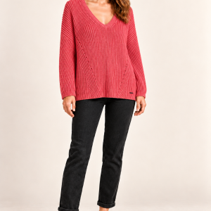 S'Questo V/N Sweater          6970-506152 Pink