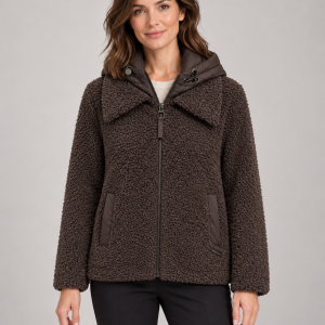 S'questo Boucle Jacket Chocolate          6100-505994